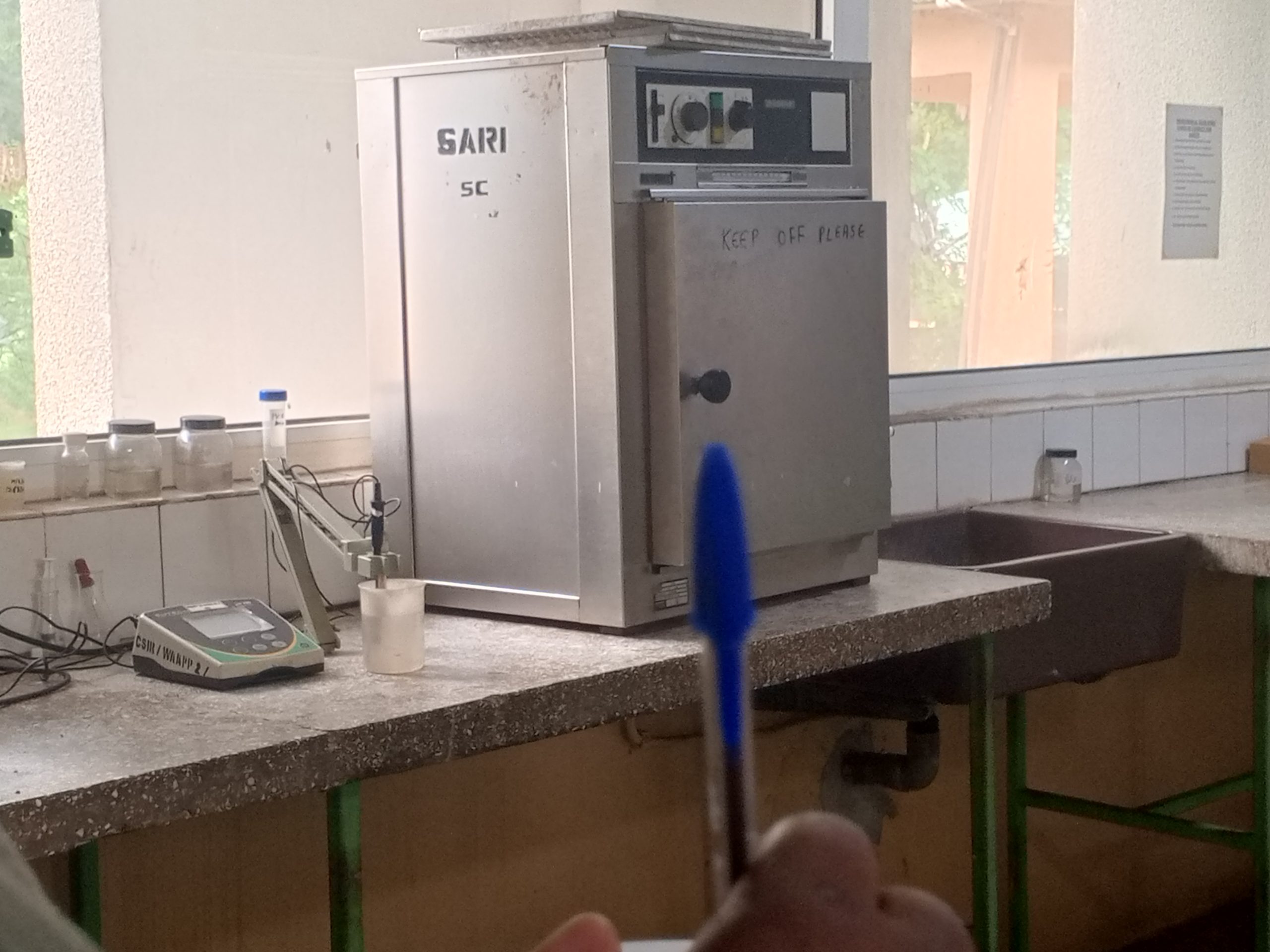 Autoclave sterilizer used for laboratory sterilization